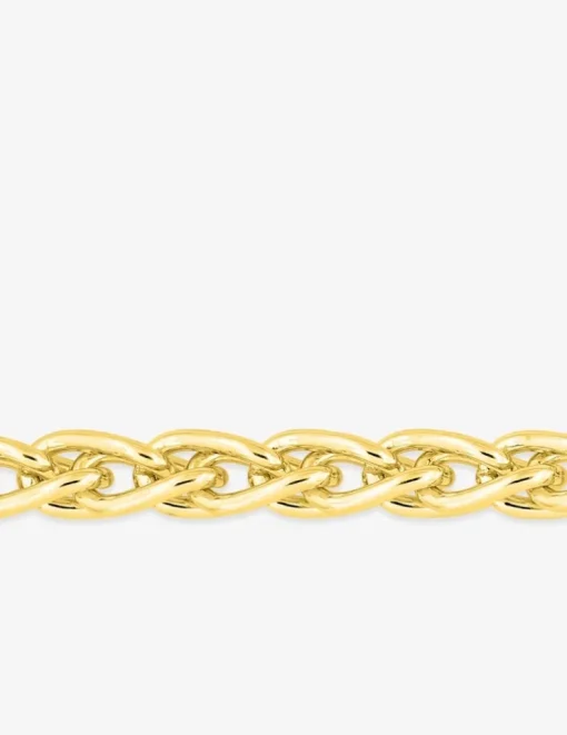 Chaine spiga or 750 ‰ jaune 4,1 mm SO OR