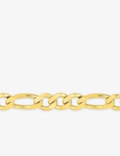 Chaîne alternée 1+3 ultra-plate or jaune 750‰ 4 mm SO OR