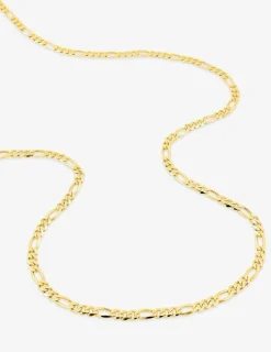 Chaîne alternée en or jaune 375 ‰ de largeur 3 mm SO OR