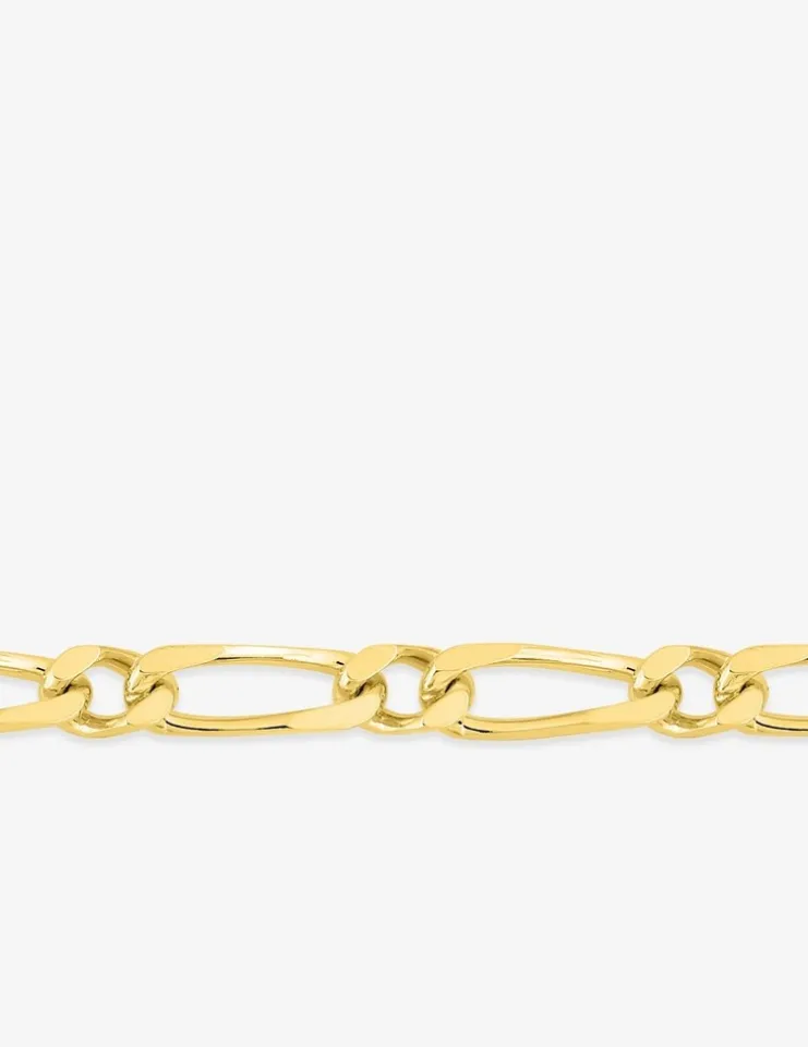 Chaîne alternée en or jaune 375 ‰ SO OR