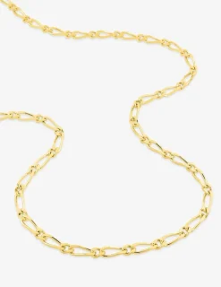 Chaîne alternée en or jaune 375 ‰ SO OR