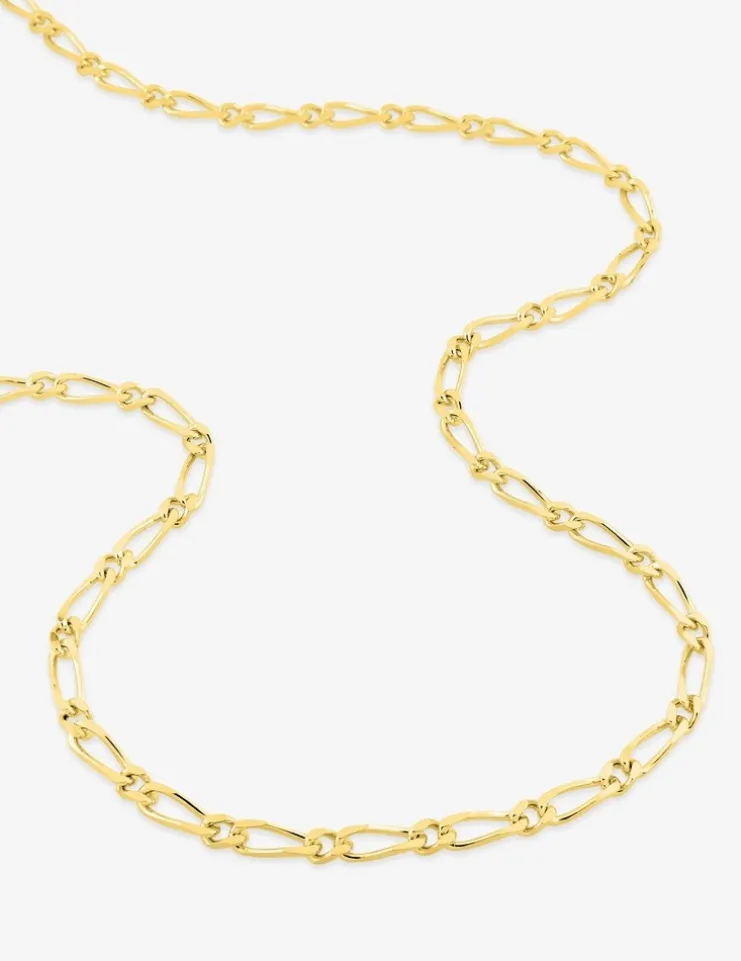 Chaîne alternée en or jaune 375 ‰ SO OR