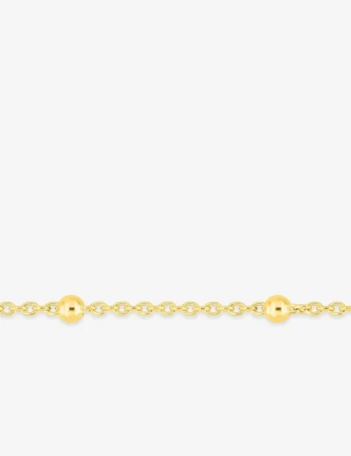 Chaîne boules 2 mm or jaune 375‰ SO OR
