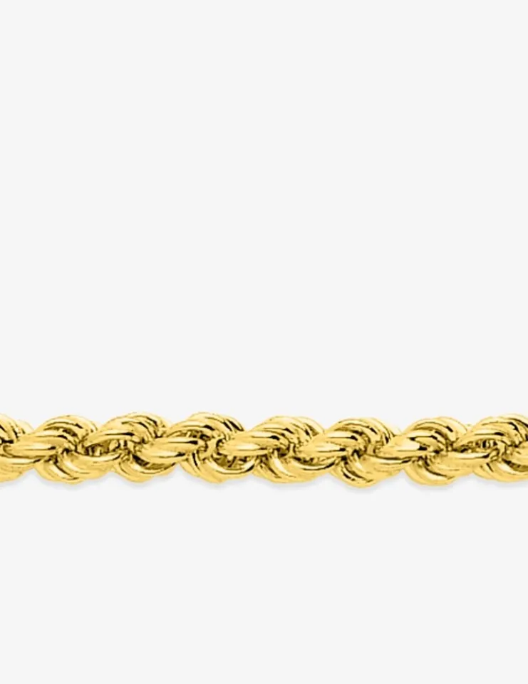 Chaîne corde creuse or jaune 750 ‰ 4 mm SO OR