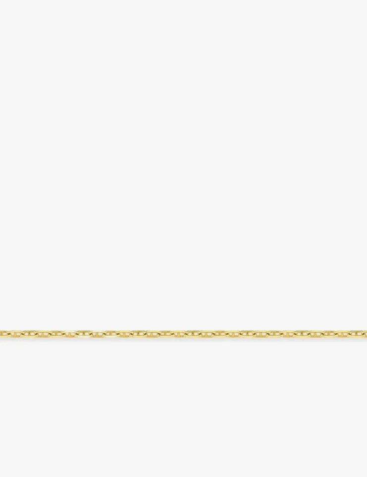 Chaîne de cheville or jaune 750 ‰ maille marine SO OR