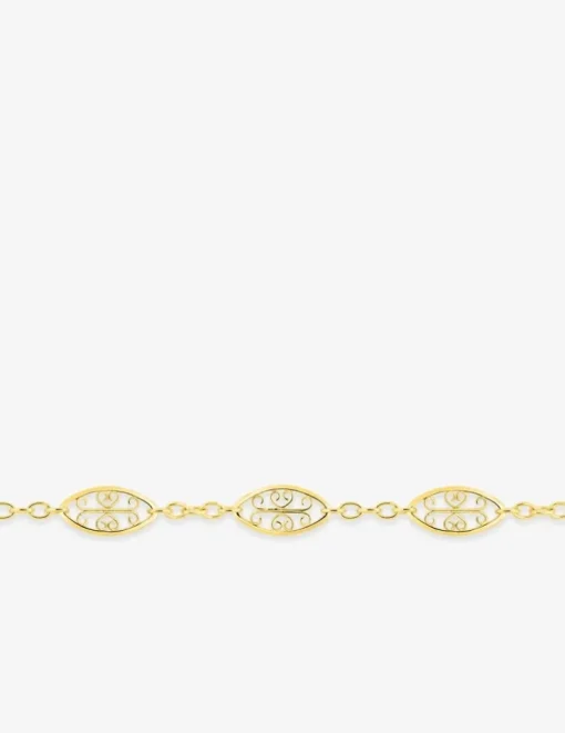 Chaîne filigrane or jaune 750‰ 6 mm SO OR