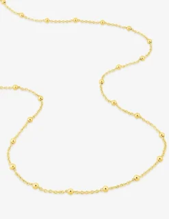 Chaîne forçat boules 2,5 mm or jaune 750‰ SO OR