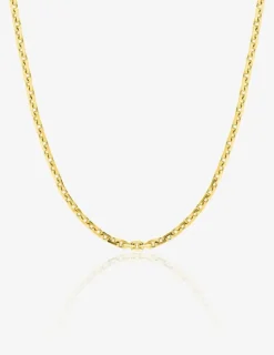 Chaîne forçat diamanté 2,10 mm or jaune 750‰ SO OR