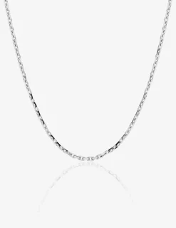 Chaîne forçat diamanté en or blanc 375‰ SO OR