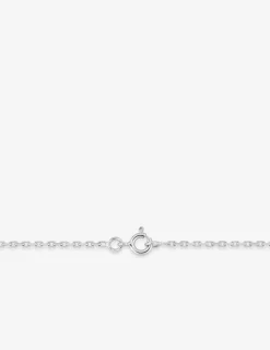 Chaîne forçat diamanté en or blanc 375‰ SO OR