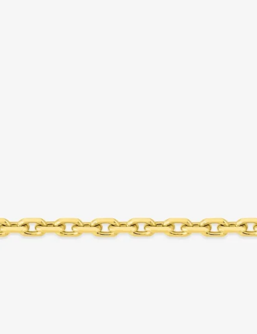 Chaîne forçat diamanté en or 375‰ SO OR