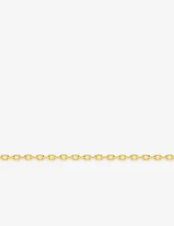 Chaîne forçat diamantée or jaune 375 ‰ largeur 0,85 mm SO OR