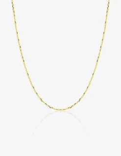 Chaîne forçat diamantée or jaune 375 ‰ largeur 0,85 mm SO OR