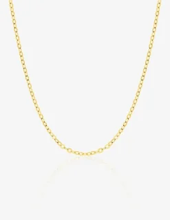 Chaîne forçat en or jaune 375 ‰ de largeur 1,75 mm SO OR