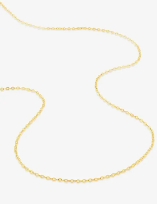 Chaîne forçat en or jaune 375 ‰ de largeur 1,75 mm SO OR