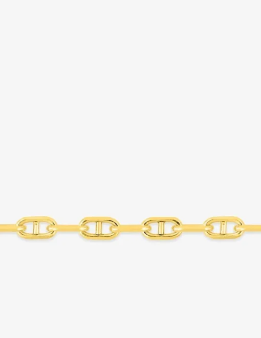 Chaîne forçat en or jaune 375 ‰ de largeur 2,5 mm SO OR