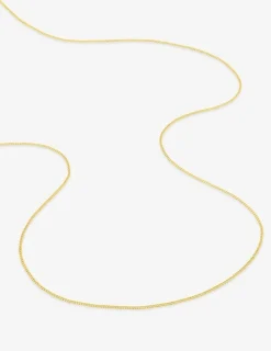 Chaîne gourmette diamantée or jaune 375 ‰ largeur 0,77 mm SO OR