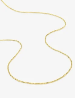 Chaîne Gourmette diamantée en or jaune 375 ‰ SO OR