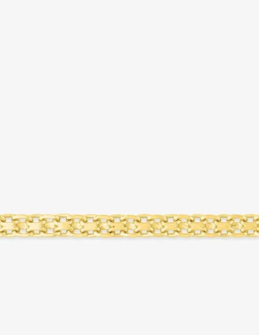 Chaîne maille bismark or jaune 750 ‰ 2,4 mm SO OR