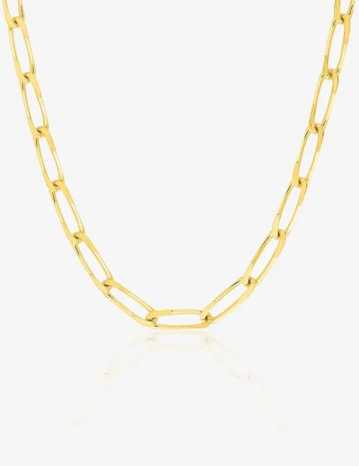 Chaîne maille cheval or jaune 750 ‰ 3 mm SO OR