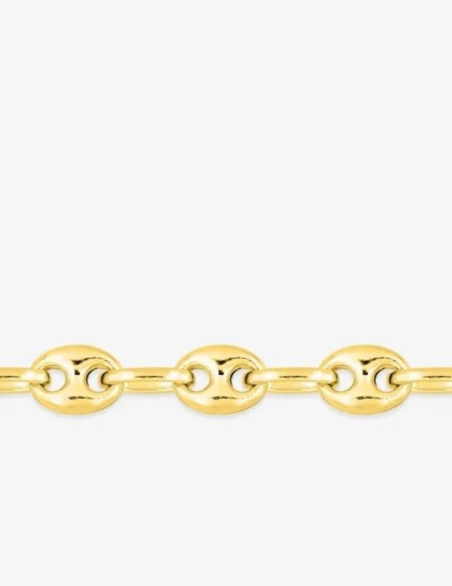 Chaîne maille grain de café en or 750‰ SO OR