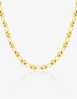Chaîne maille grain de café en or 750‰ SO OR