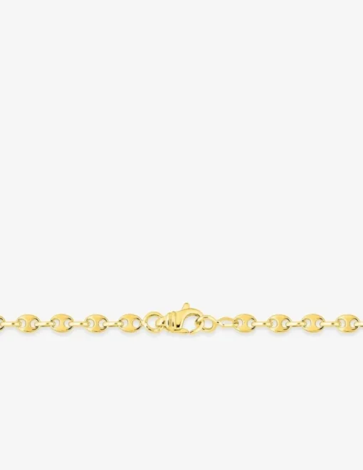 Chaîne massive grain de café or jaune 750 ‰ 3,2 mm SO OR
