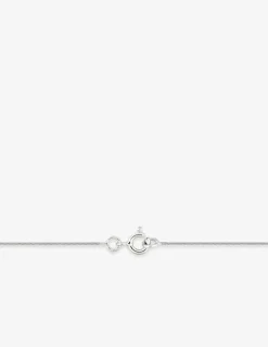 Chaîne or blanc 750 ‰ maille serpentine ronde SO OR
