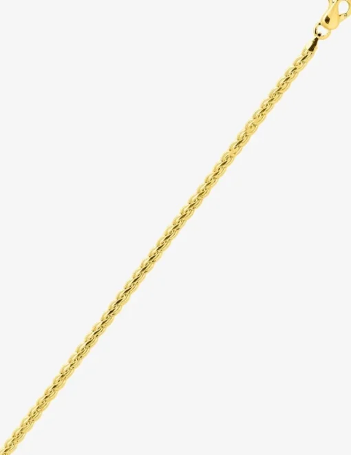 Chaîne "S" creuse 3 mm or jaune 750‰ SO OR