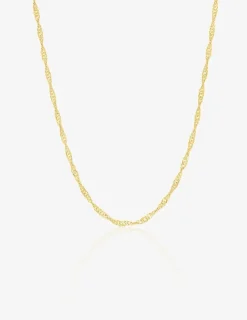 Chaîne Singapour or jaune 750 ‰ 1,2 mm SO OR