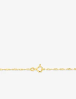 Chaîne Singapour or jaune 750 ‰ 1,2 mm SO OR
