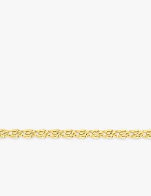 Chaîne spiga or jaune 750 ‰ 1,4 mm SO OR