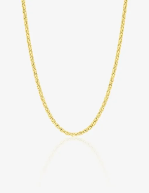 Chaîne spiga or jaune 750 ‰ 1,4 mm SO OR