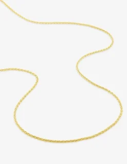 Chaîne spiga or jaune 750 ‰ 1,4 mm SO OR