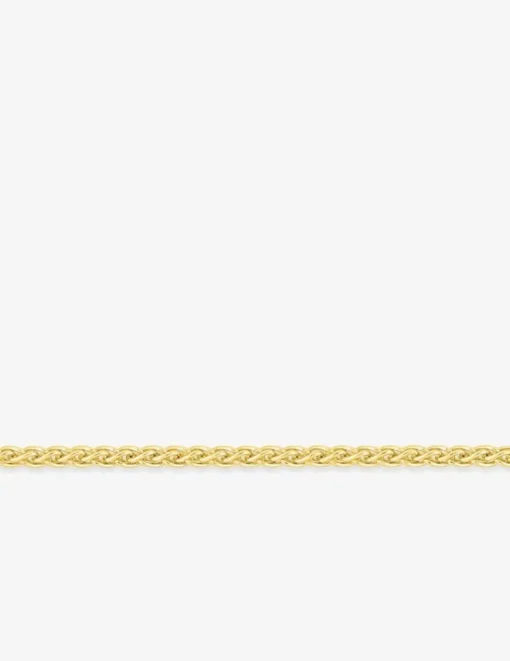 Chaîne spiga or jaune 750 ‰ 1 mm SO OR