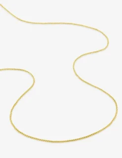 Chaîne spiga or jaune 750 ‰ 1 mm SO OR