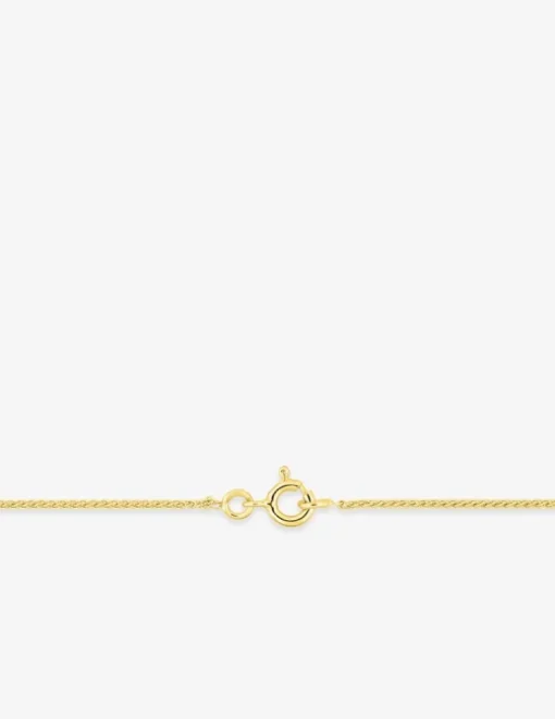 Chaîne spiga or jaune 750 ‰ 1 mm SO OR