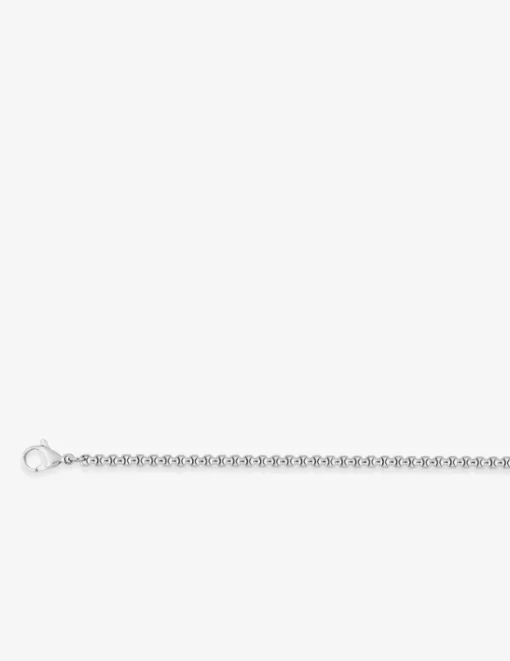 Collier acier chaine en maille gourmette SO OR