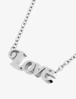 Collier acier love SO OR