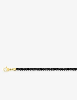Collier acier noir et doré SO OR