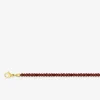 Collier acier rouge et doré SO OR