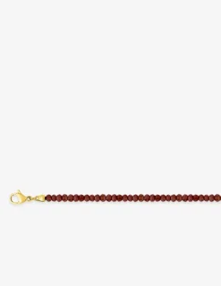 Collier acier rouge et doré SO OR