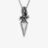 Collier acier spécifique homme avec pendentif SO OR