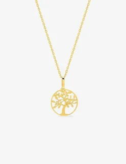 Collier arbre de vie or jaune 750 ‰ SO OR