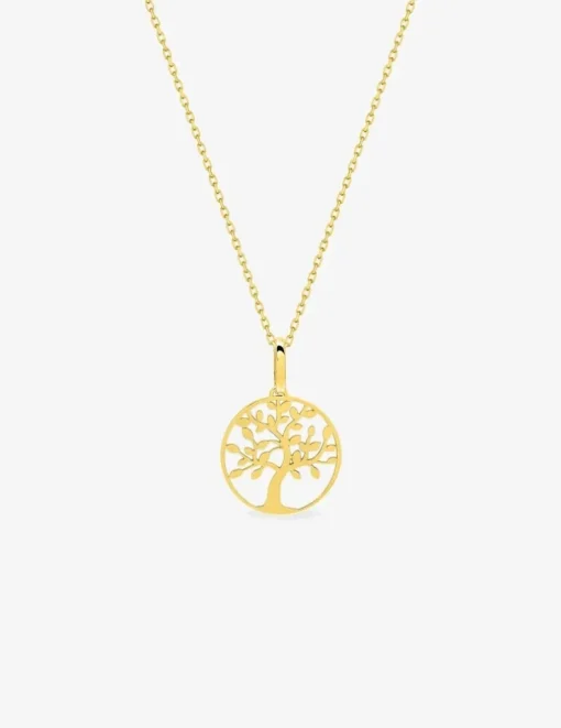Collier arbre de vie or jaune 375 ‰ SO OR