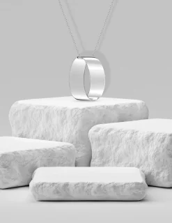 Collier argent 925 ‰ et anneau SO OR
