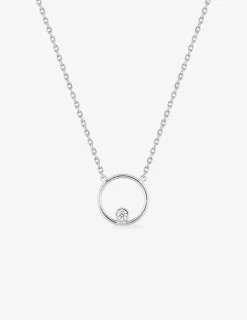 Collier argent 925 ‰ rhodié et oxyde de zirconium SO OR