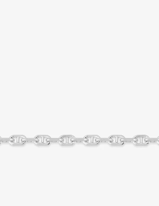 Collier argent 925 ‰ rhodié maille marine SO OR