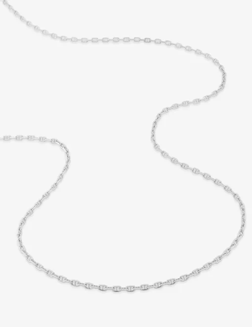 Collier argent 925 ‰ rhodié maille marine SO OR