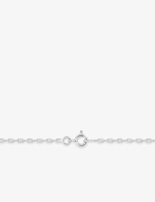Collier argent 925 ‰ rhodié maille marine SO OR